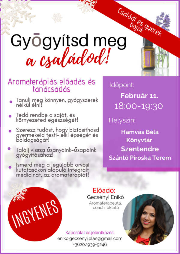 Szentendre Aromaterápia plakát A_3   IV. PLAKÁT.png