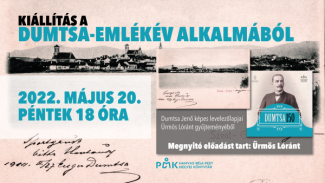 Kiállítás a Dumtsa-emlékév alkalmából