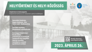Helytörténet és helyi közösség konferencia